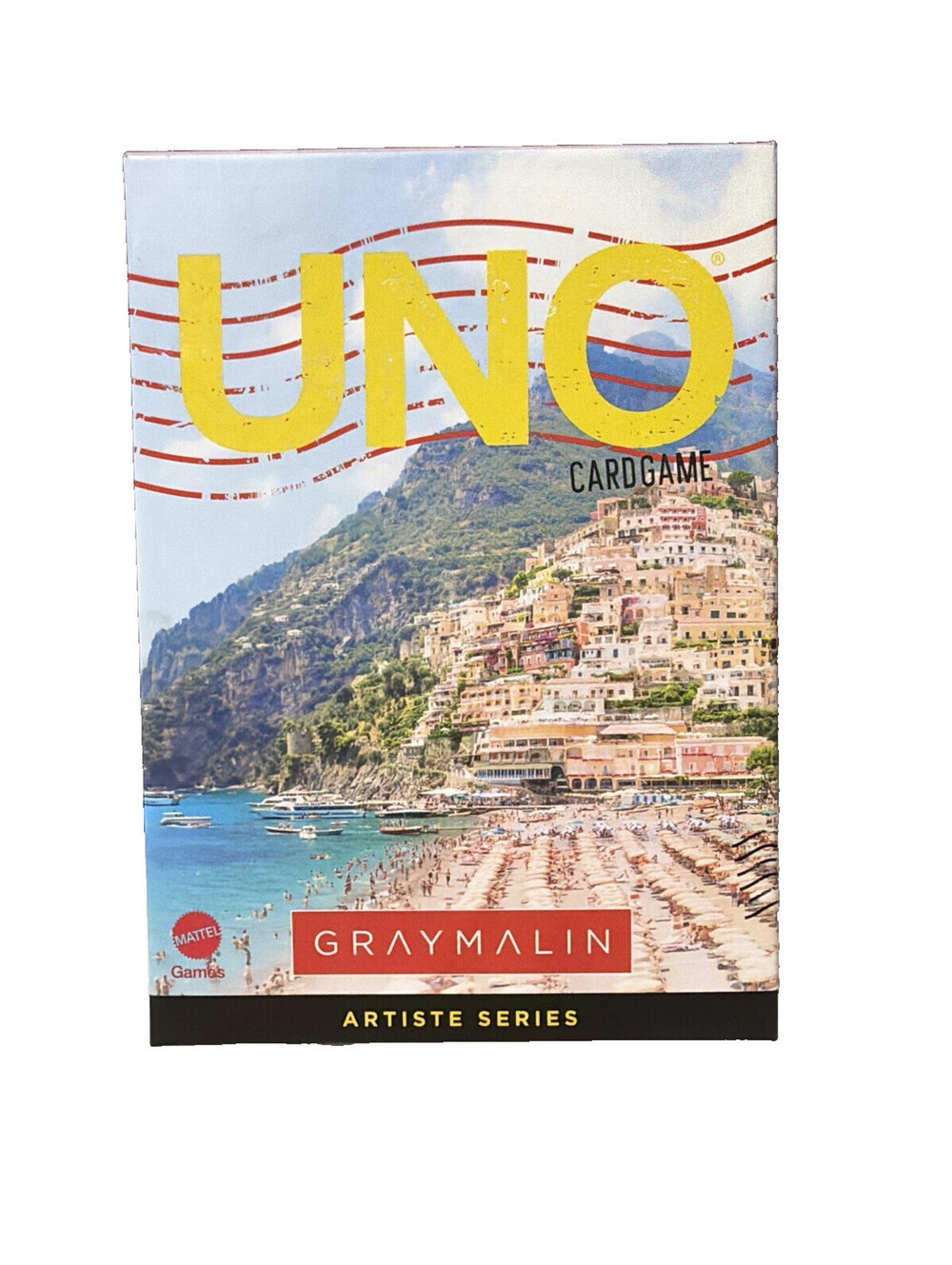 UNO Game Mattel Creations Exclusive: Artiste Series Gray Malin Open Box Unplayed
